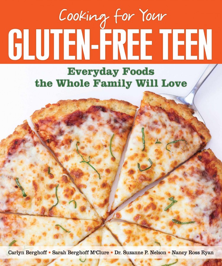 Cookbook cover for Cooking for your Gluten Free Teen