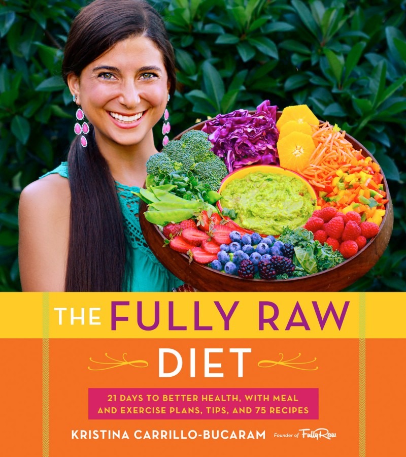 Bookcover for The Fully Raw Diet by Kristina Carrillo-Bucaram
