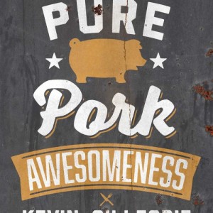 Cookbook cover for Pure Pork Awesomeness
