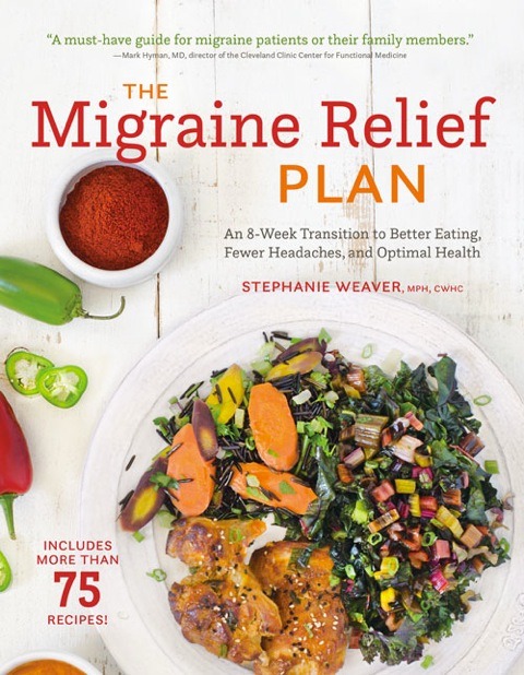 Book cover for THE MIGRAINE RELIEF PLAN: An 8-Week Transition to Better Eating, Fewer Headaches, and Optimal Health