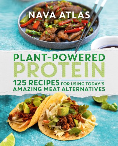 Cookbook cover of PLANT-POWERED PROTEIN: 125 Recipes for Using Today's Amazing Meat Alternatives