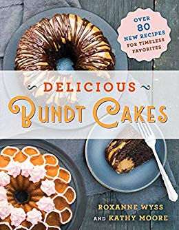 Cookbook cover for DELICIOUS BUNDT CAKES: More Than 100 New Recipes for Timeless Favorites