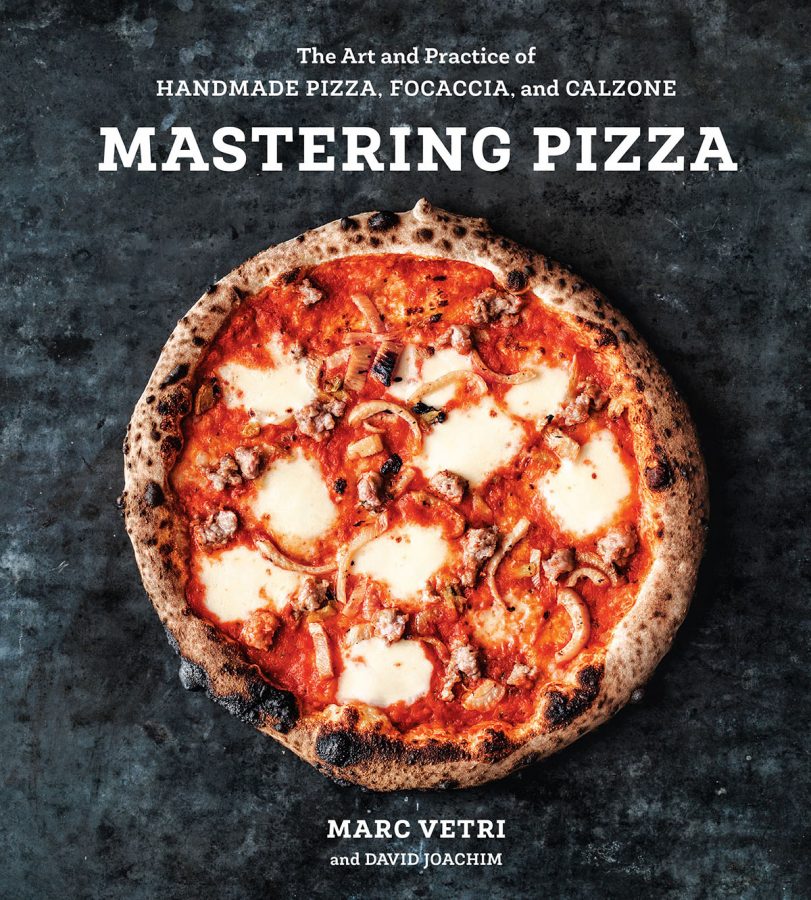 Cookbook cover for MASTERING PIZZA: The Art and Practice of Handmade Pizza, Focaccia, and Calzone
