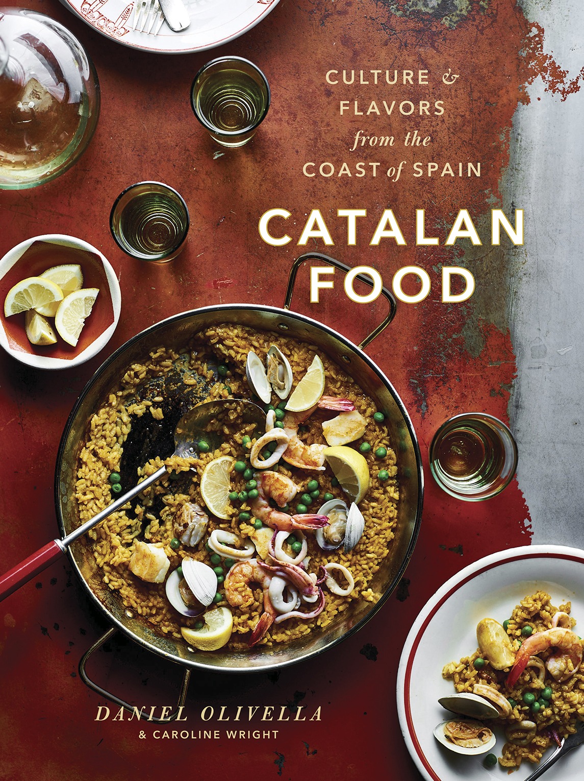 Cookbook cover for CATALAN FOOD: Culture and Flavors from the Mediterranean