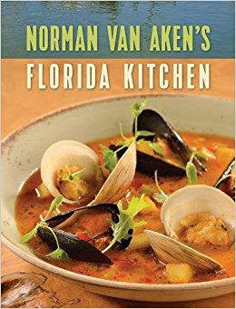 Cookbook cover for NORMAN VAN AKEN'S FLORIDA KITCHEN