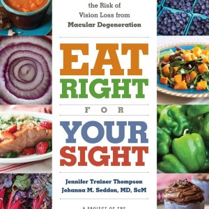 Cookbook cover for Eat Right for your Sight