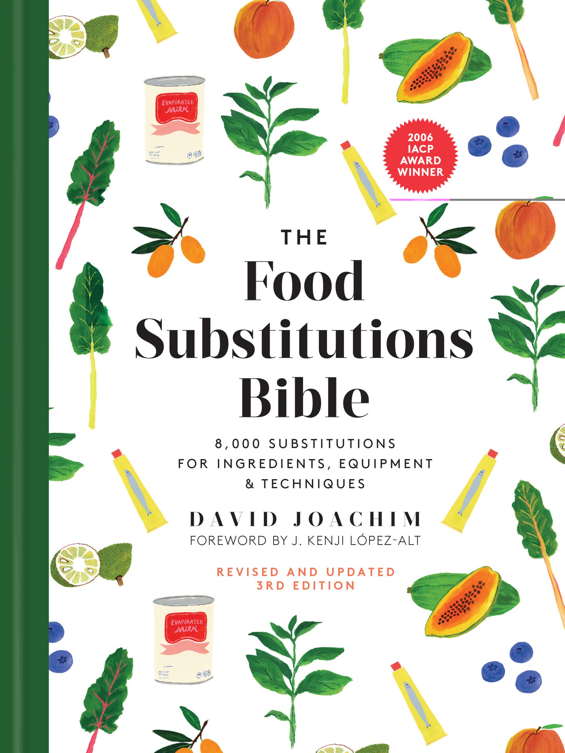 Book Cover for THE FOOD SUBSTITUTIONS BIBLE by Dave Joachim