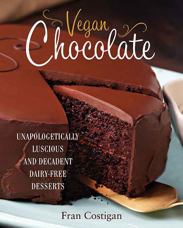 Cookbook cover for Vegan Chocolate