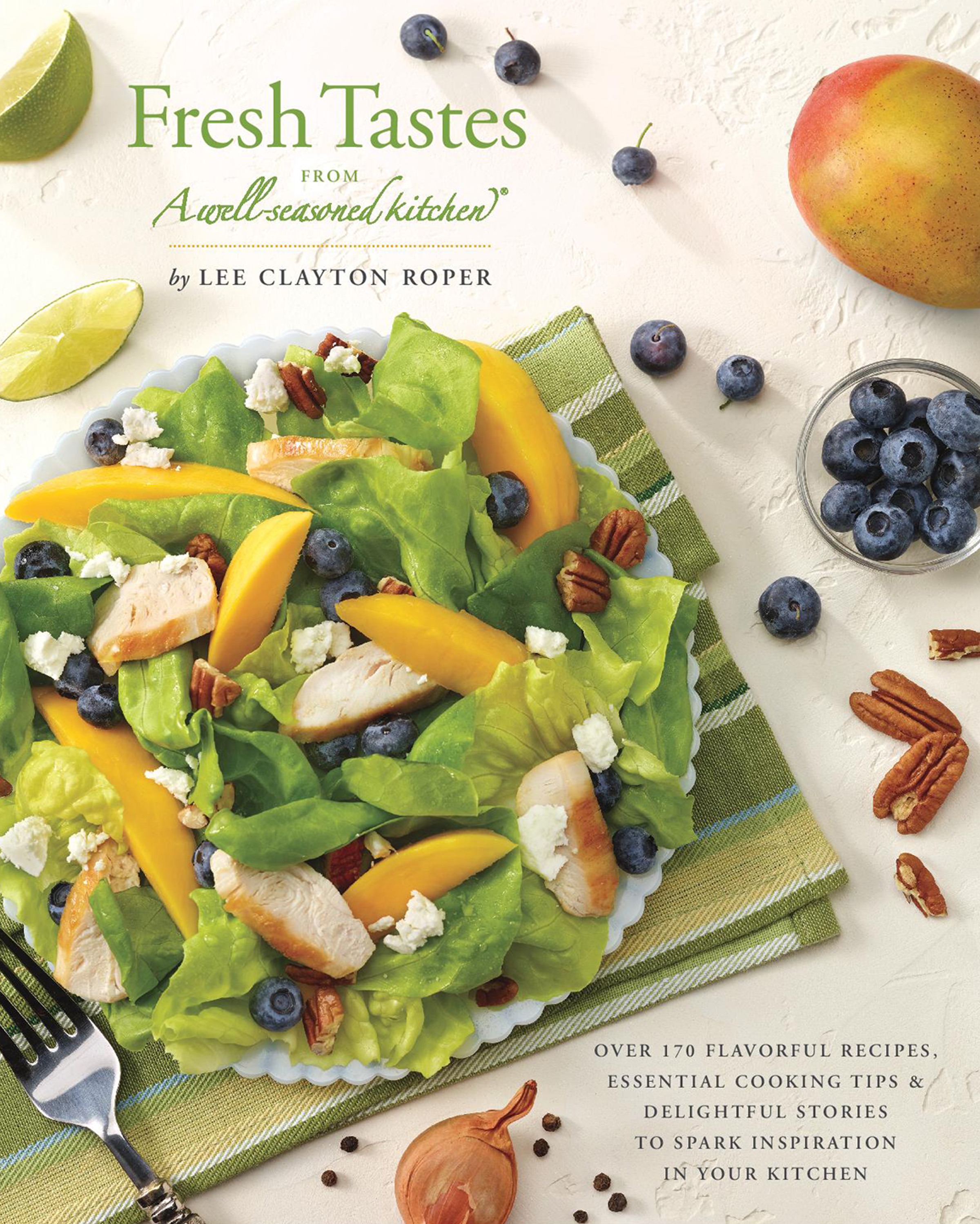 Cookbook cover for Fresh Tastes by Lee Clayton Roper