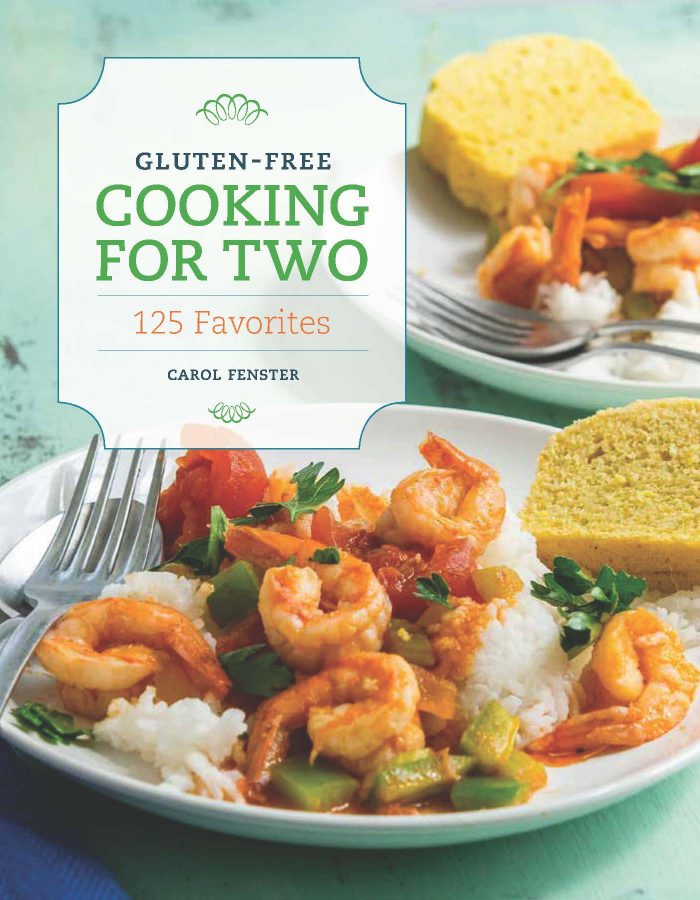 Cookbook cover for GLUTEN-FREE COOKING FOR TWO: 125 Favorites