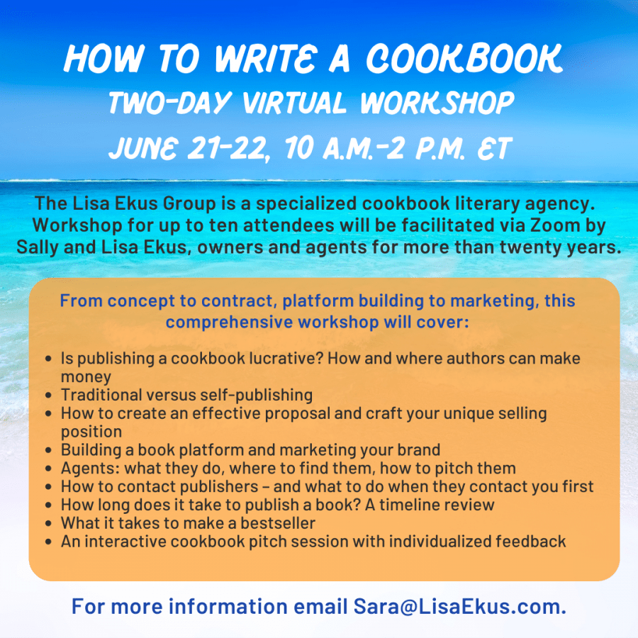 How to write a cookbook workshop
