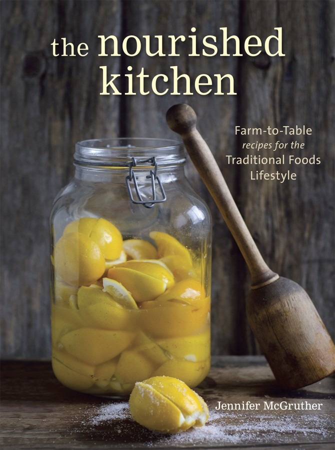 Cookbook cover for the nourished kitchen