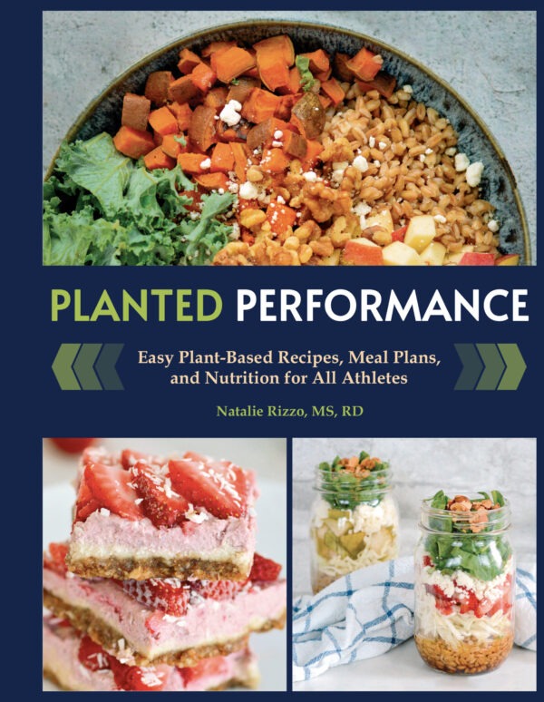 Book cover for Planted Performance: Easy Plant-Based Recipes, Meal Plans, and Nutrition for All Athletes by Natalie Rizzo