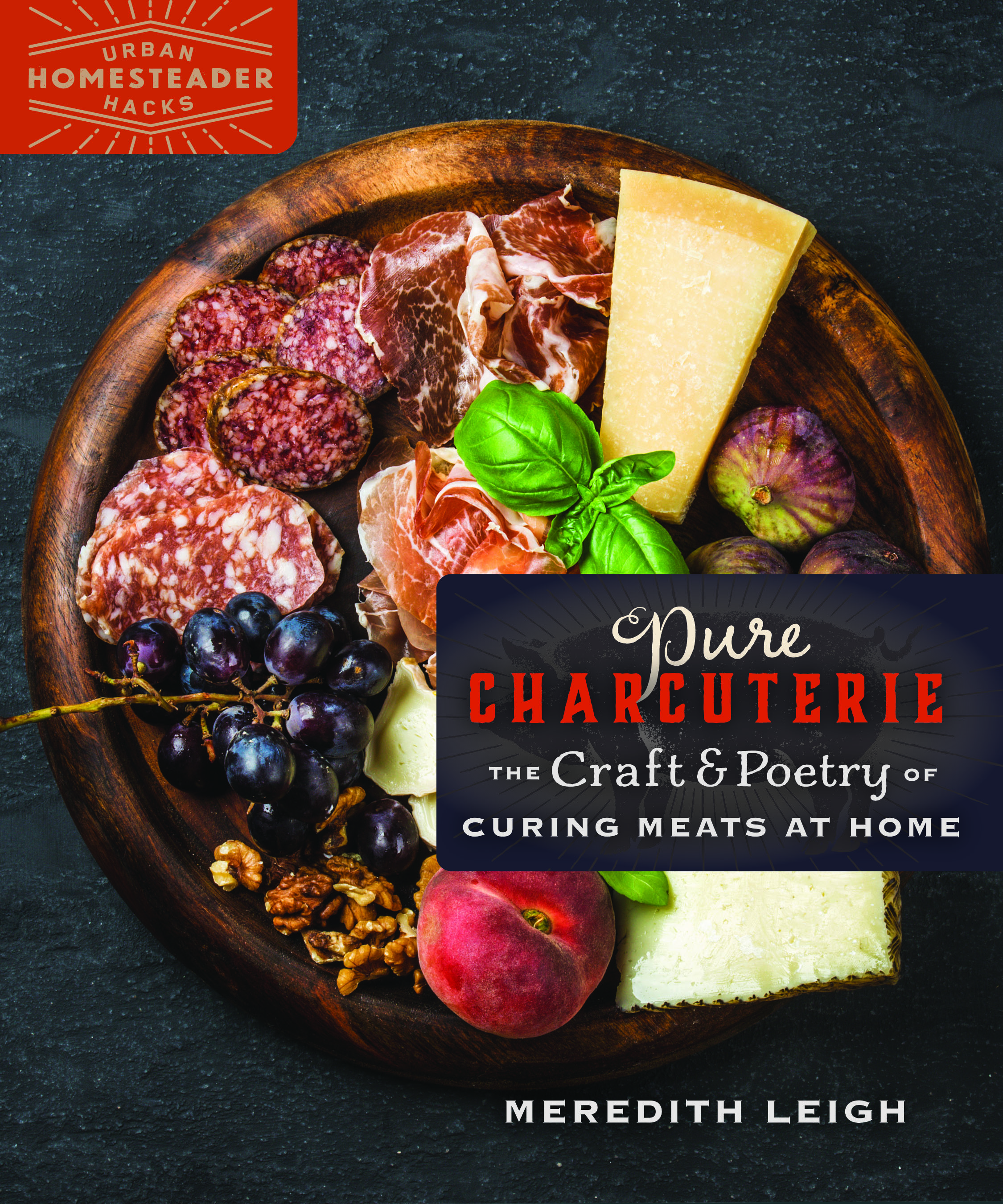 Book cover for PURE CHARCUTERIE: The Craft and Poetry of Curing Meats at Home
