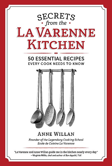Cookbook cover of Secrets from the La Varenne Kitchen by Anne Willan