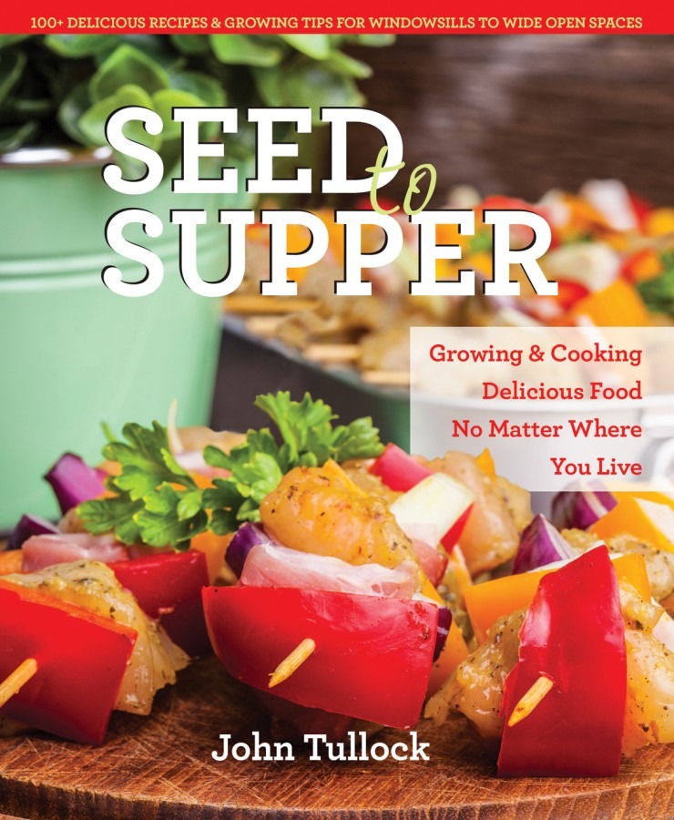Book cover for Seed to Supper by John Tullock