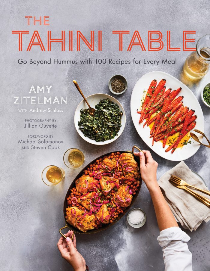 Cookbook cover of THE TAHINI TABLE: Go Beyond Hummus with 100 Recipes for Every Meal