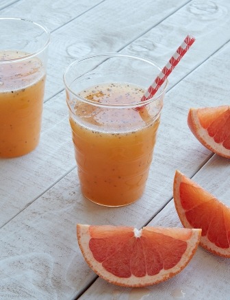 Orange Grapefruit Chia drink