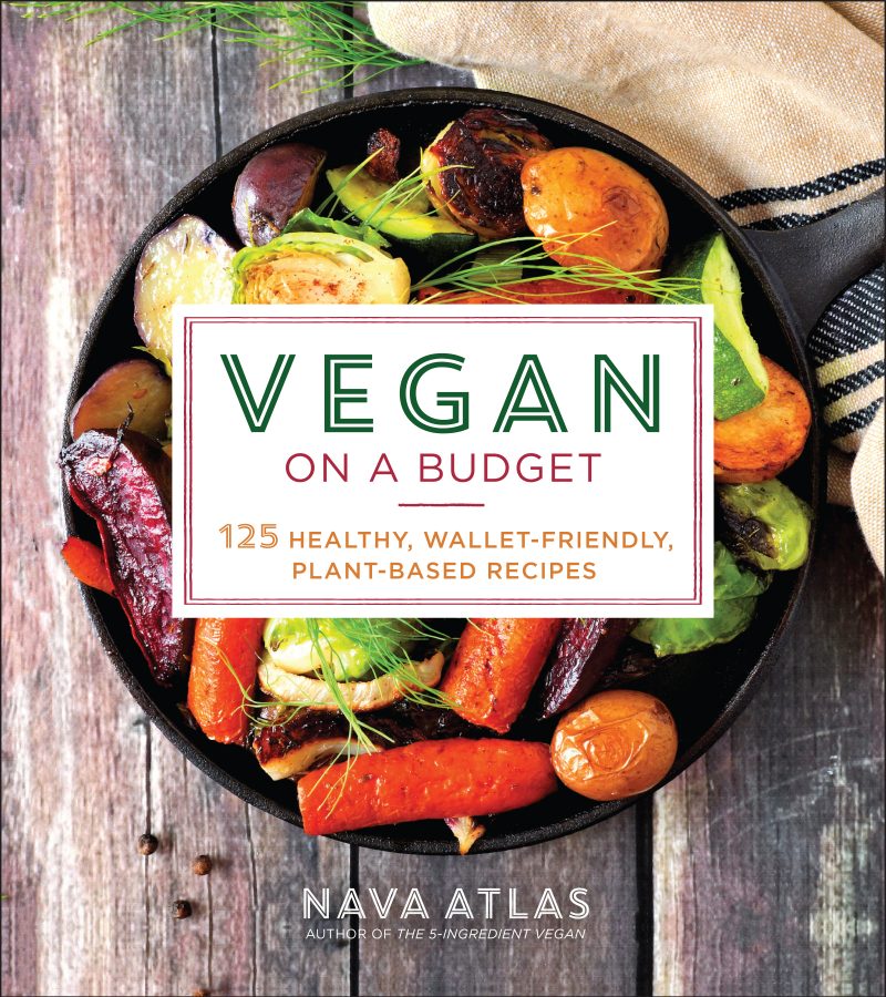 Cookbook cover for Vegan on a Budget