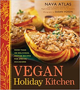 Cookbook cover for VEGAN HOLIDAY KITCHEN: More than 200 Delicious, Festive Recipes (paperback edition)