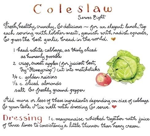 Cloeslaw Recipe