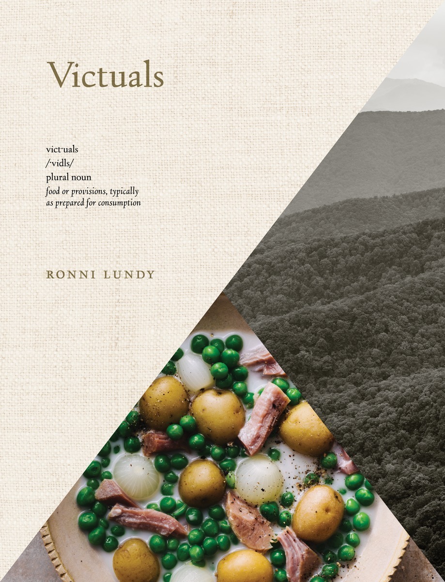 Cookbook cover for VICTUALS: An Appalachian Journey, with Recipes