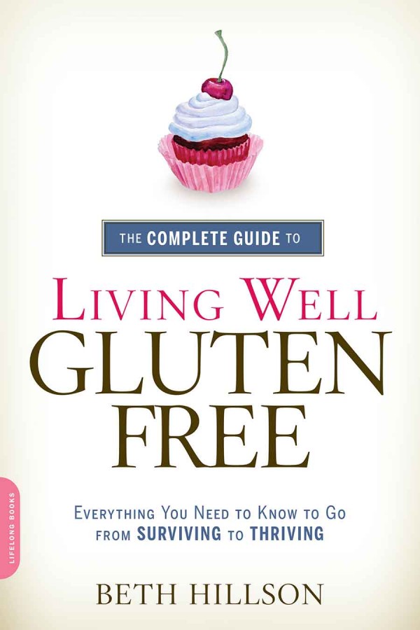 Cookbook cover for Living Well Gluten Free