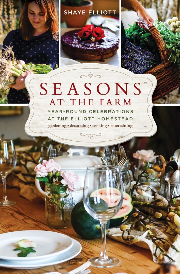 Book cover for SEASONS AT THE FARM: Year-Round Celebrations at the Elliott Homestead